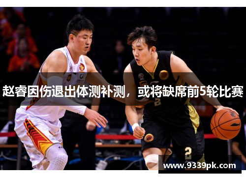 赵睿因伤退出体测补测，或将缺席前5轮比赛